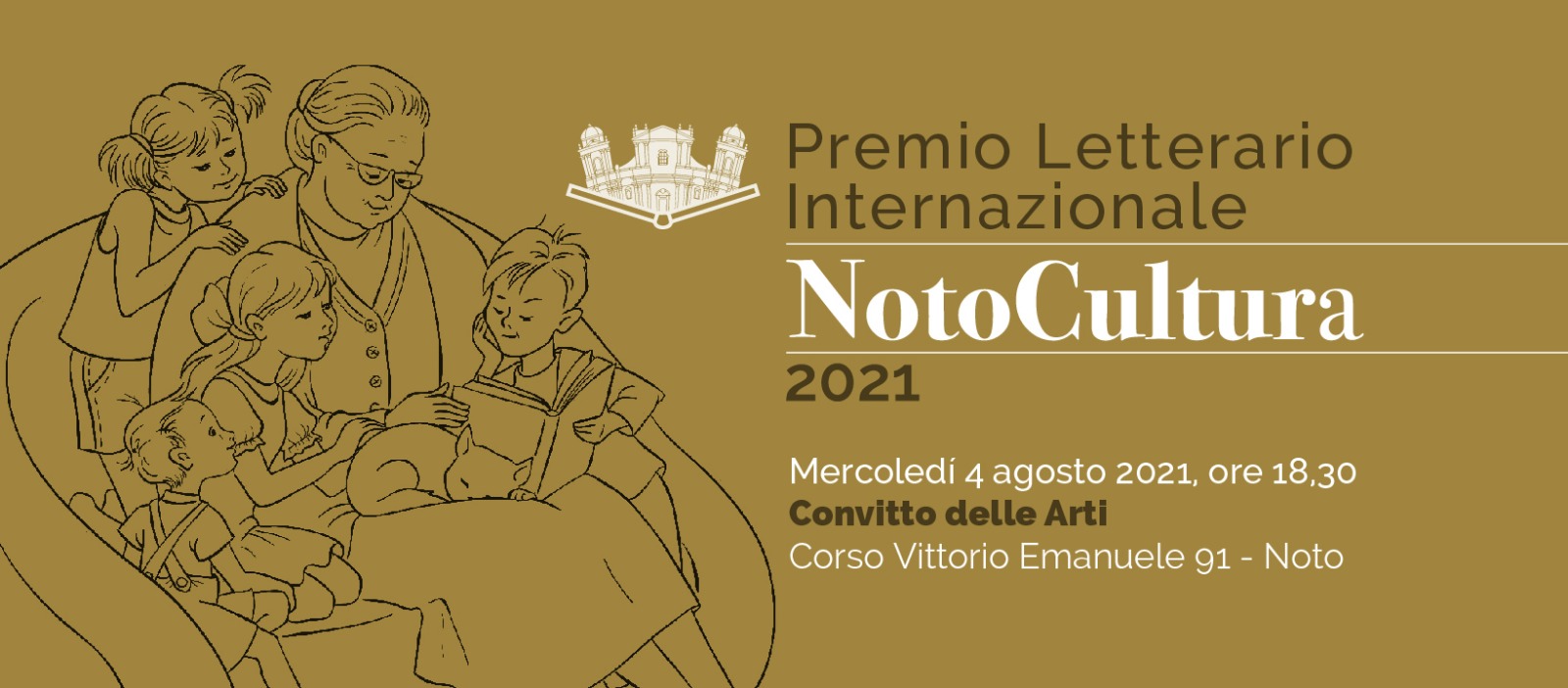 Nasce il Premio Letterario Nazionale NotoCultura, il 4 agosto la prima edizione