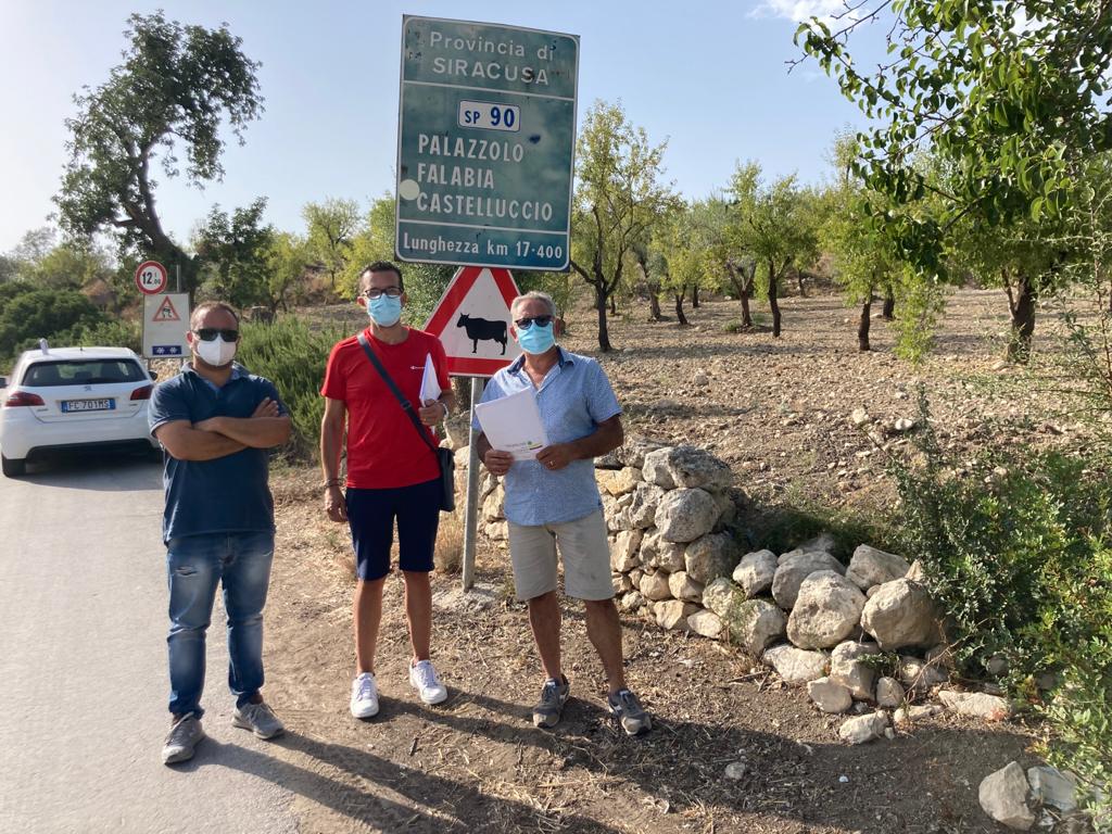 Viabilità Rurale, consegnati anche i lavori per la riqualificazione della Sp 90 Palazzolo-Falabia-Castelluccio