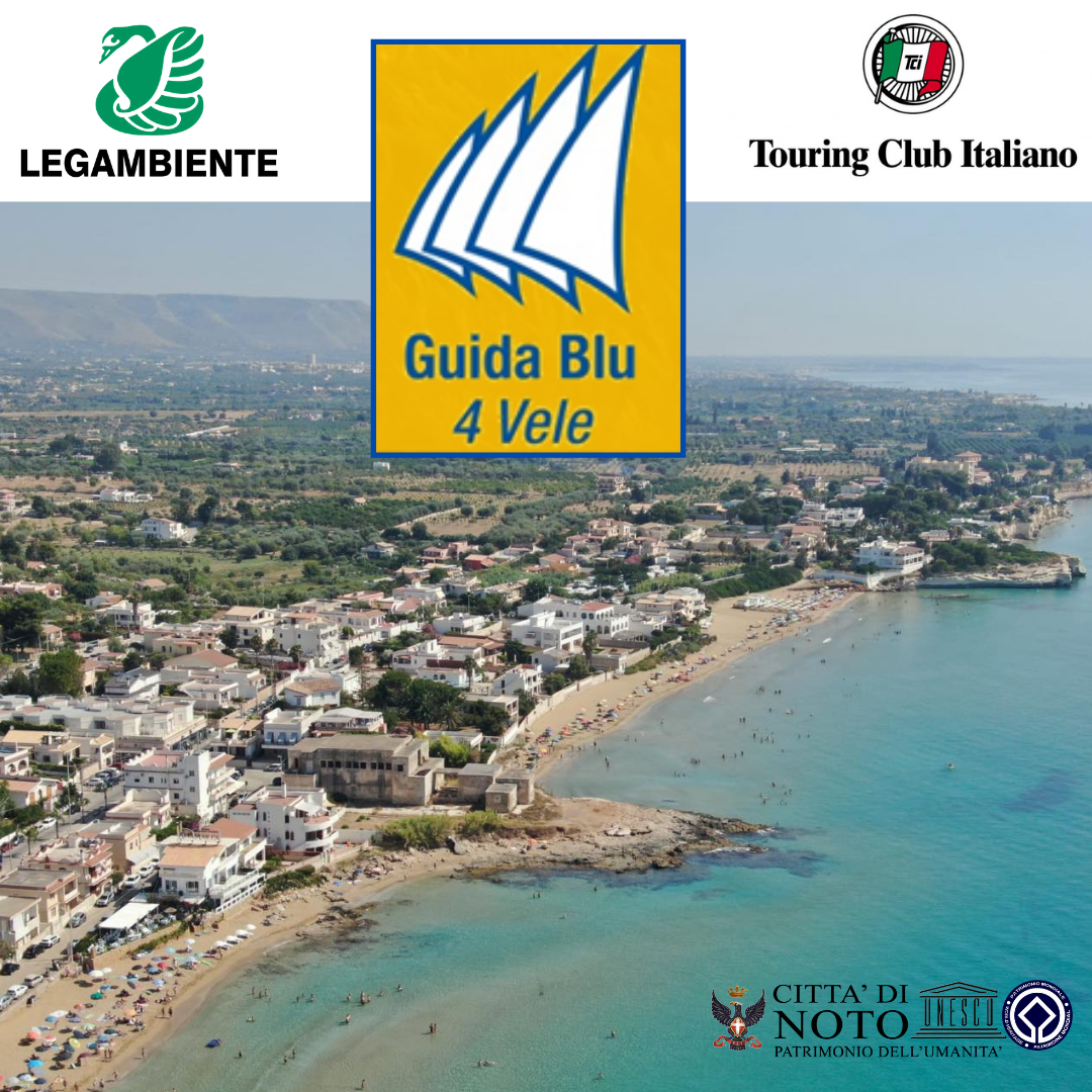 Assegnate le 4 Vele Blu alle spiagge del Golfo di Noto