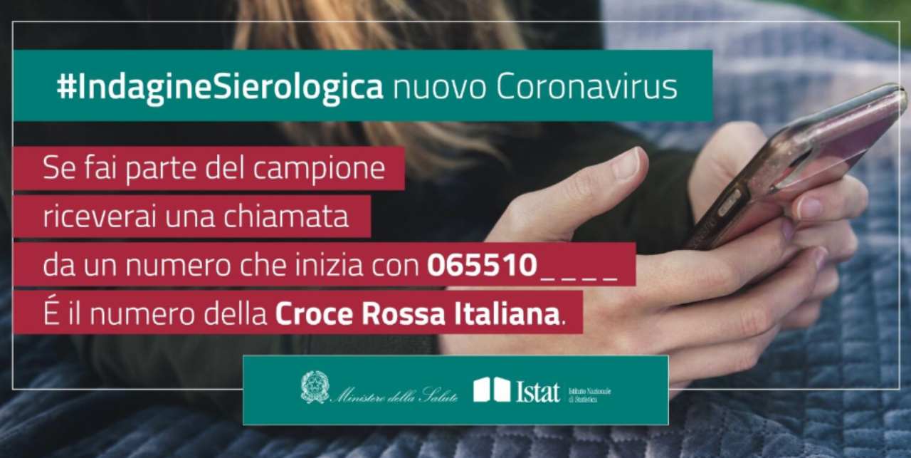 Test sierologici a campione. se ricevi una chiamata da un numero che inizia con 065510....non riattaccare