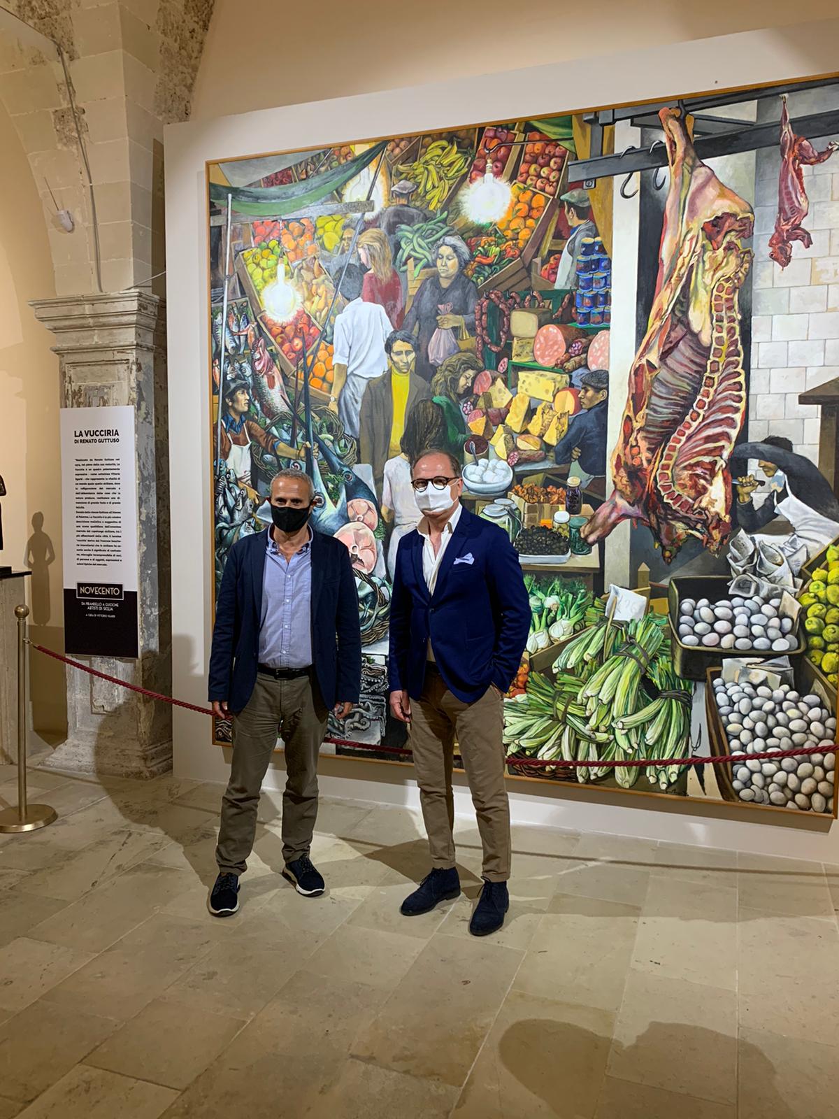 L'assessore regionale ai beni culturali in visita a noto