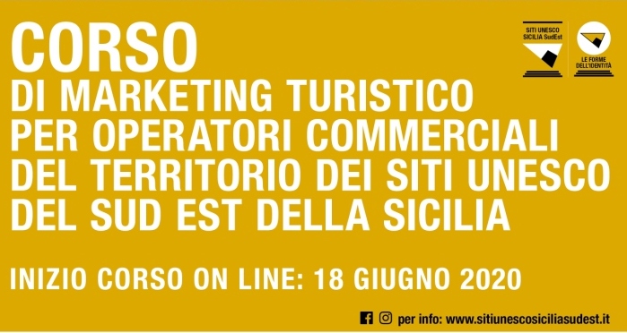 Entro domani le iscrizioni per i corsi di marketing turistico con i fondi della legge 77