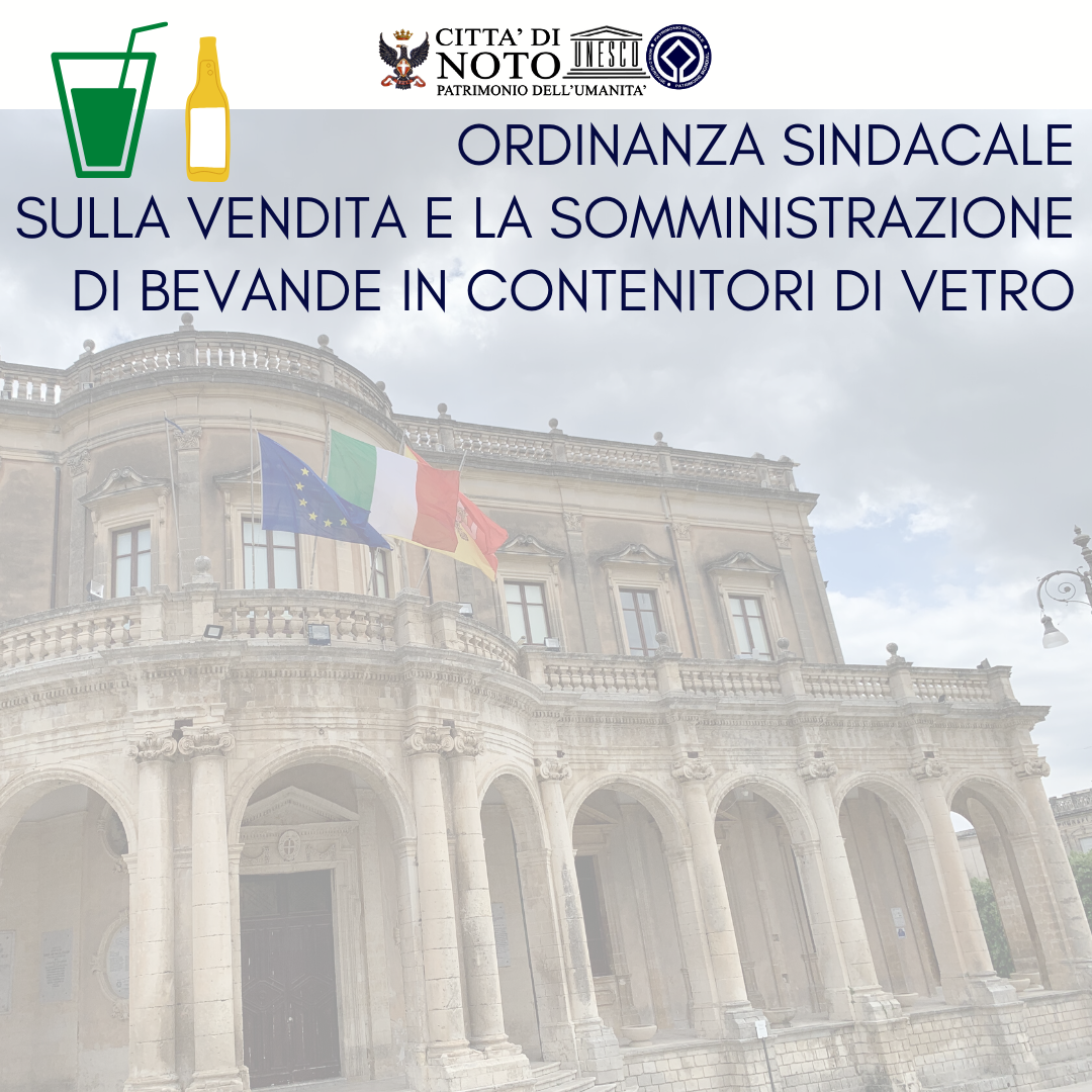 Stop alla vendita di bevande in bottiglie di vetro
