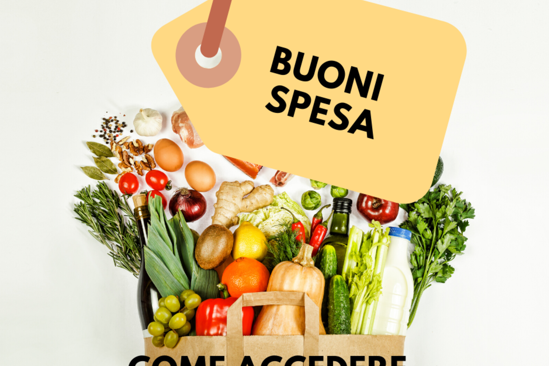 Voucher spesa, dati finali: sono 684 le istanze ammesse per l'erogazione dei buoni 