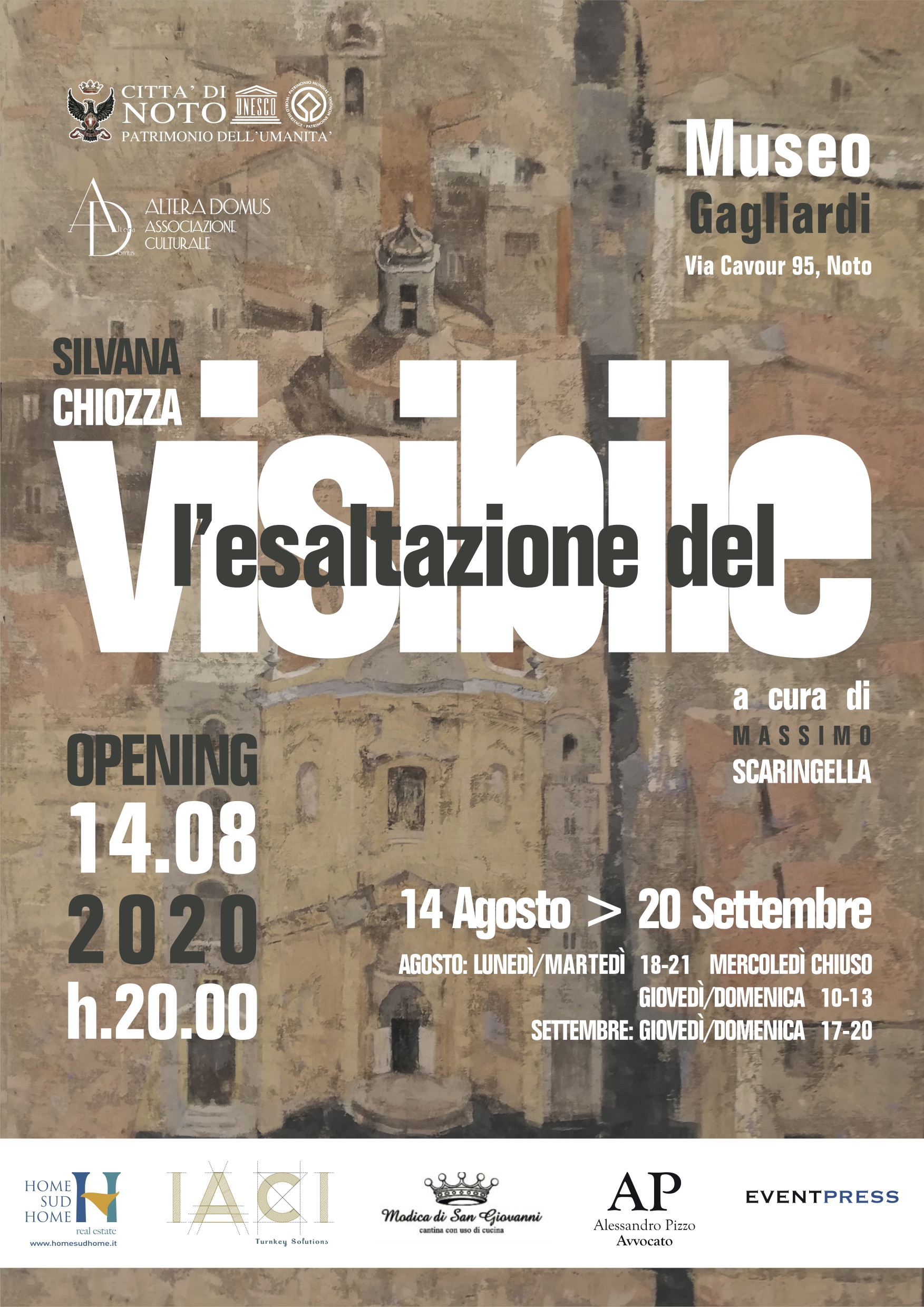 L'Esaltazione del Visibile, la mostra di Silvana Chiozza al Museo Gagliardi dal 14 agosto al 20 settembre