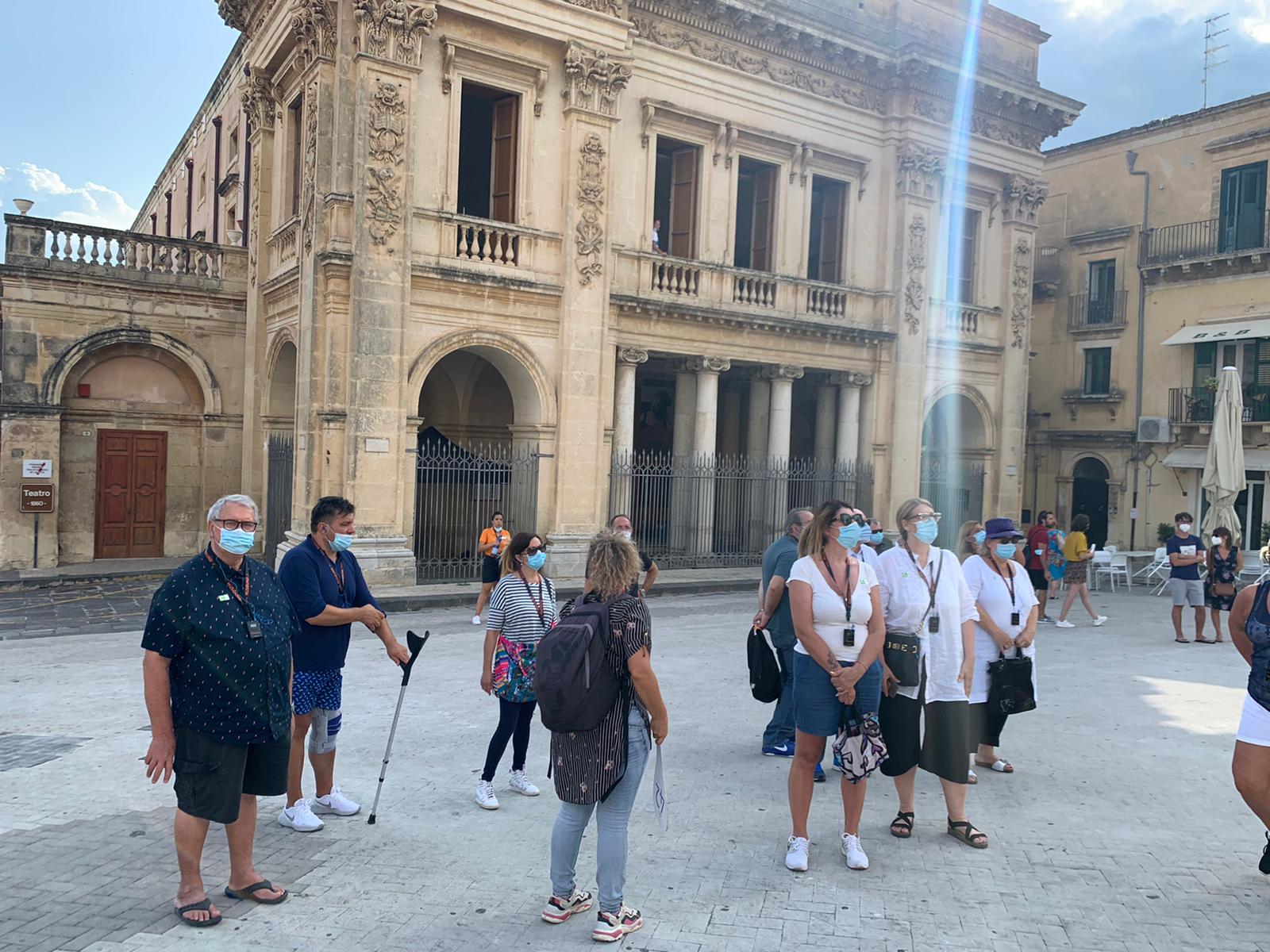 Ieri il ritorno dei crocieristi a Noto