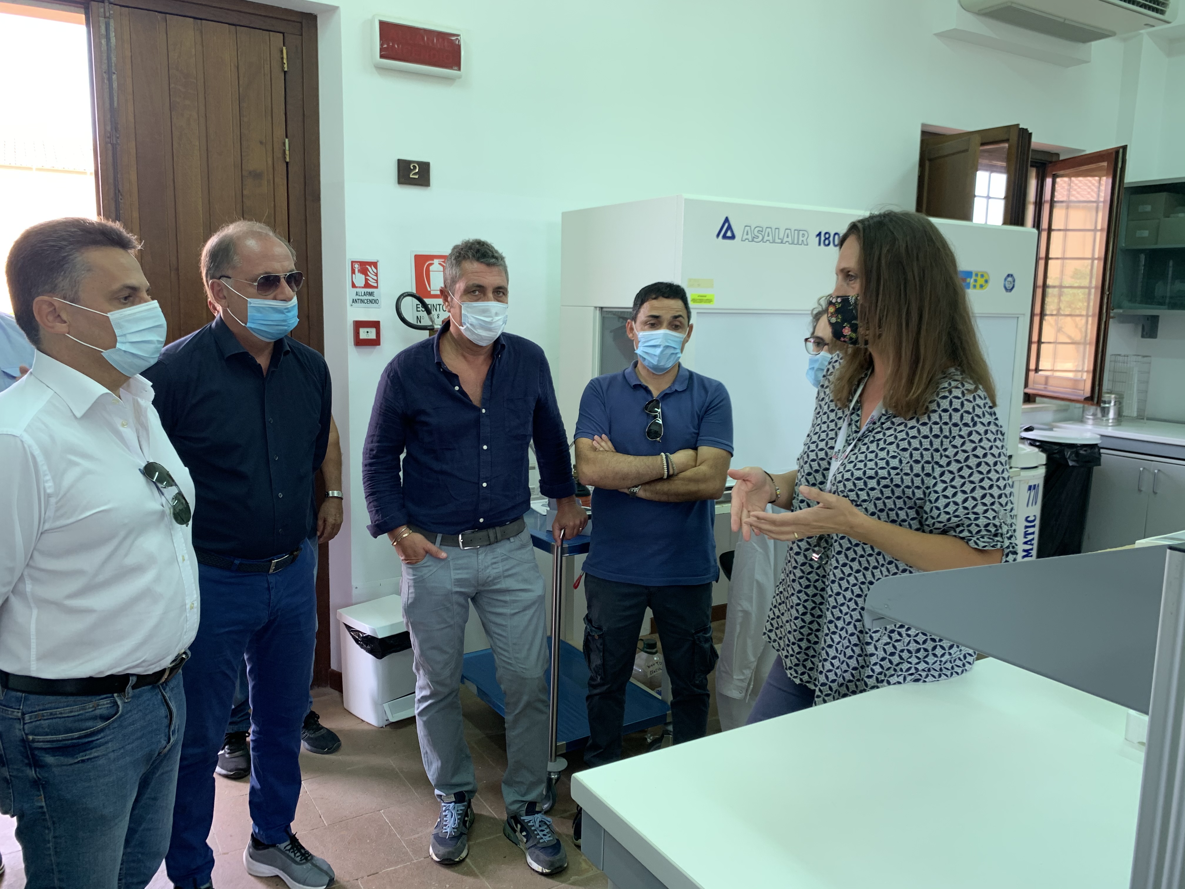 Sopralluogo al centro per il Germoplasma di Marianelli. Bonfanti: “Lavoriamo per il potenziamento”