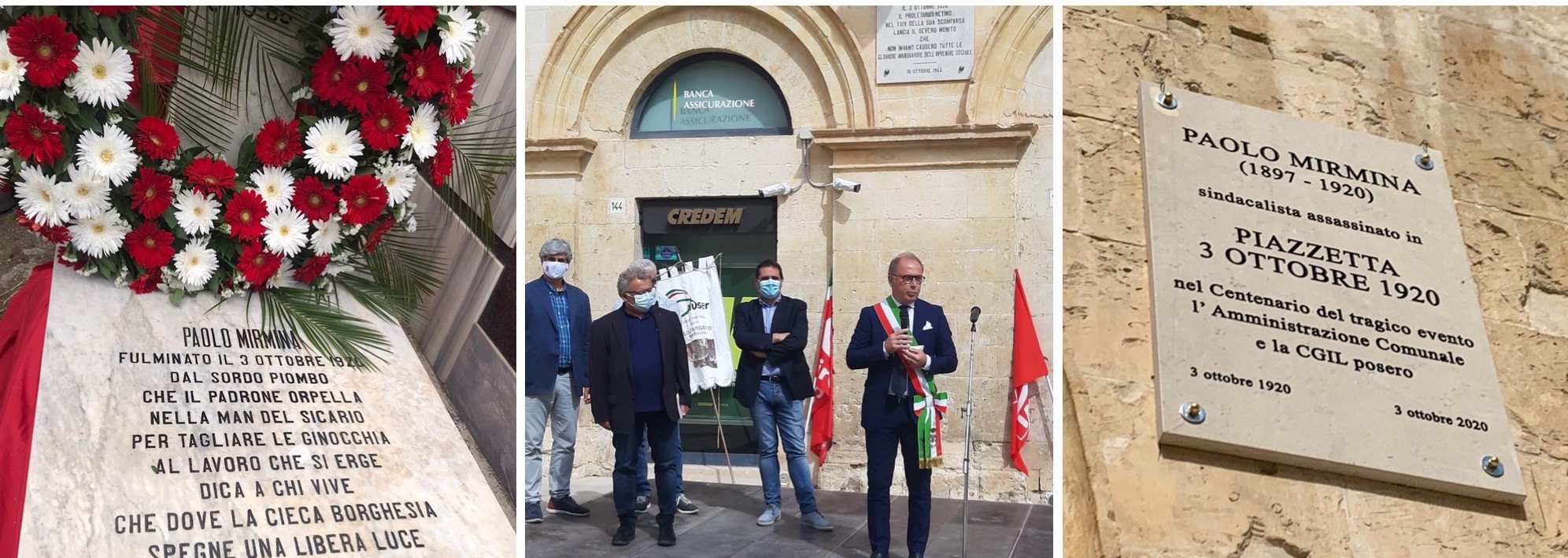 A cento anni dalla morte il ricordo di Paolo Mirmina, il sindacalistica netino assassinato a soli 23 anni