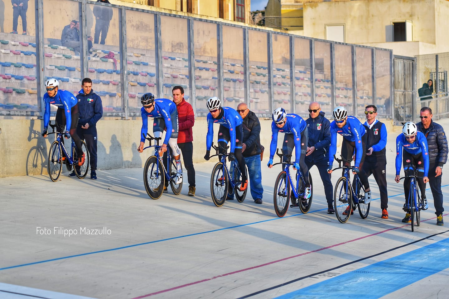Il Settore Pista della Federazione Ciclistica Italiana torna a Noto in collegiale