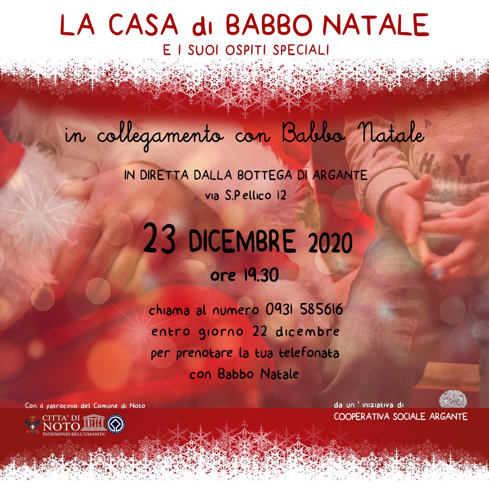 E se quest'anno Babbo Natale chiamasse al telefono?