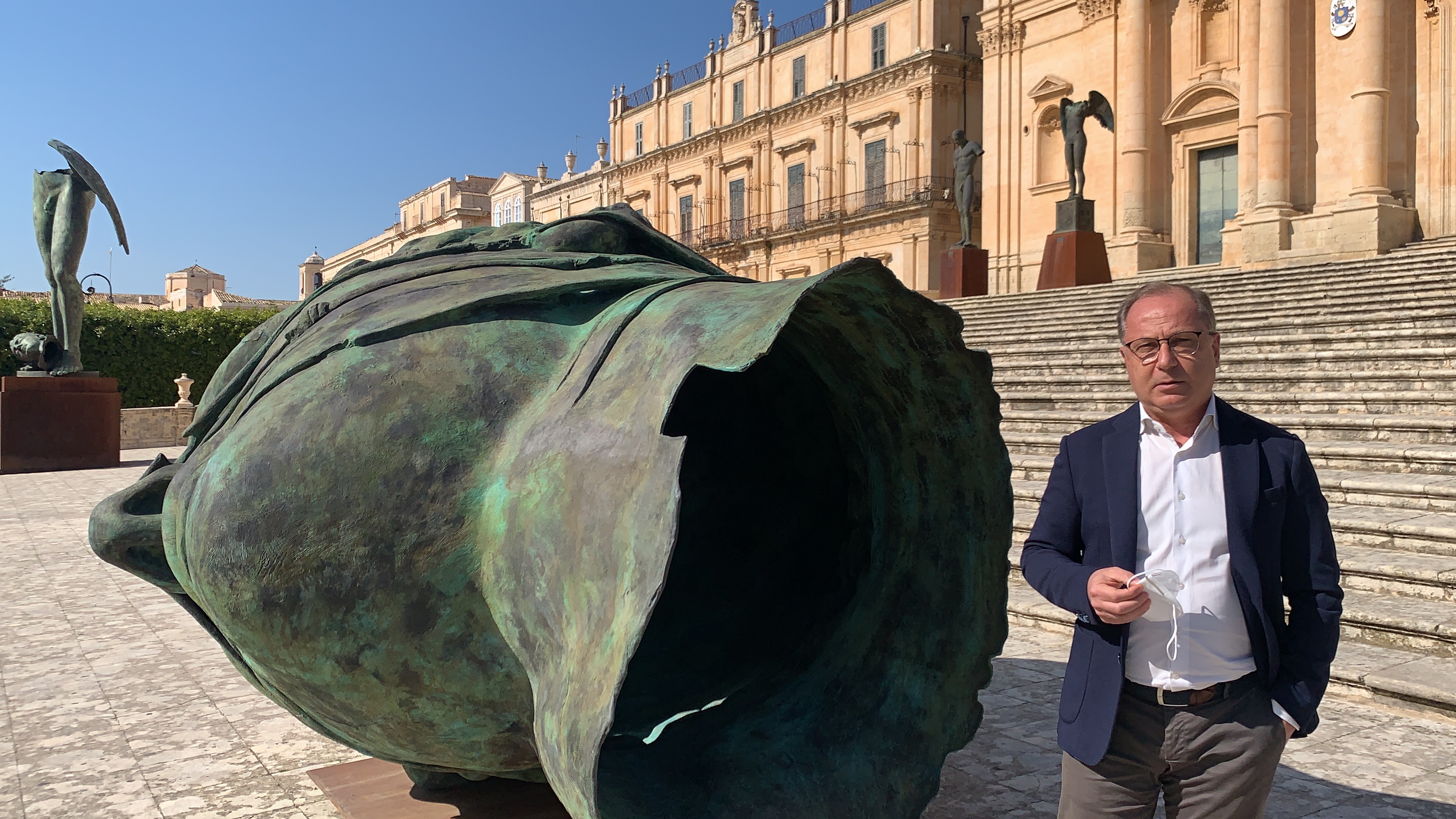 Le sculture di Igor Mitoraj resteranno a Noto fino al 31 ottobre