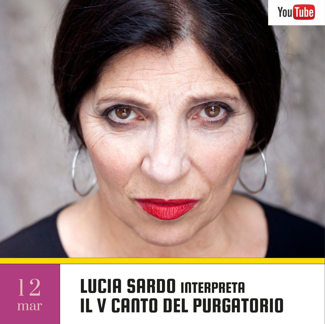 "Dante Nostro Contemporaneo", con Lucia Sardo "entriamo" nel Purgatorio: interpreterà il V canto dal Salone delle Feste di Palazzo Nicolaci