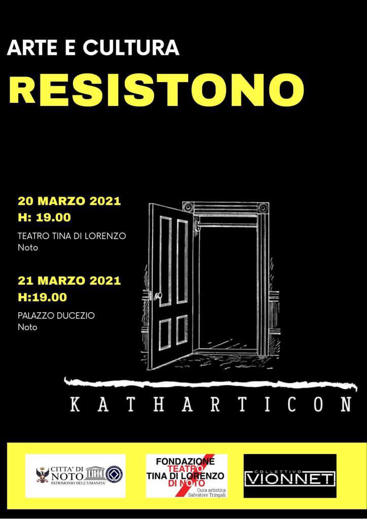 "Arte e cultura rESISTONO”, sabato e domenica i muri del Teatro e di Palazzo Ducezio diventano palcoscenici “virtuali”