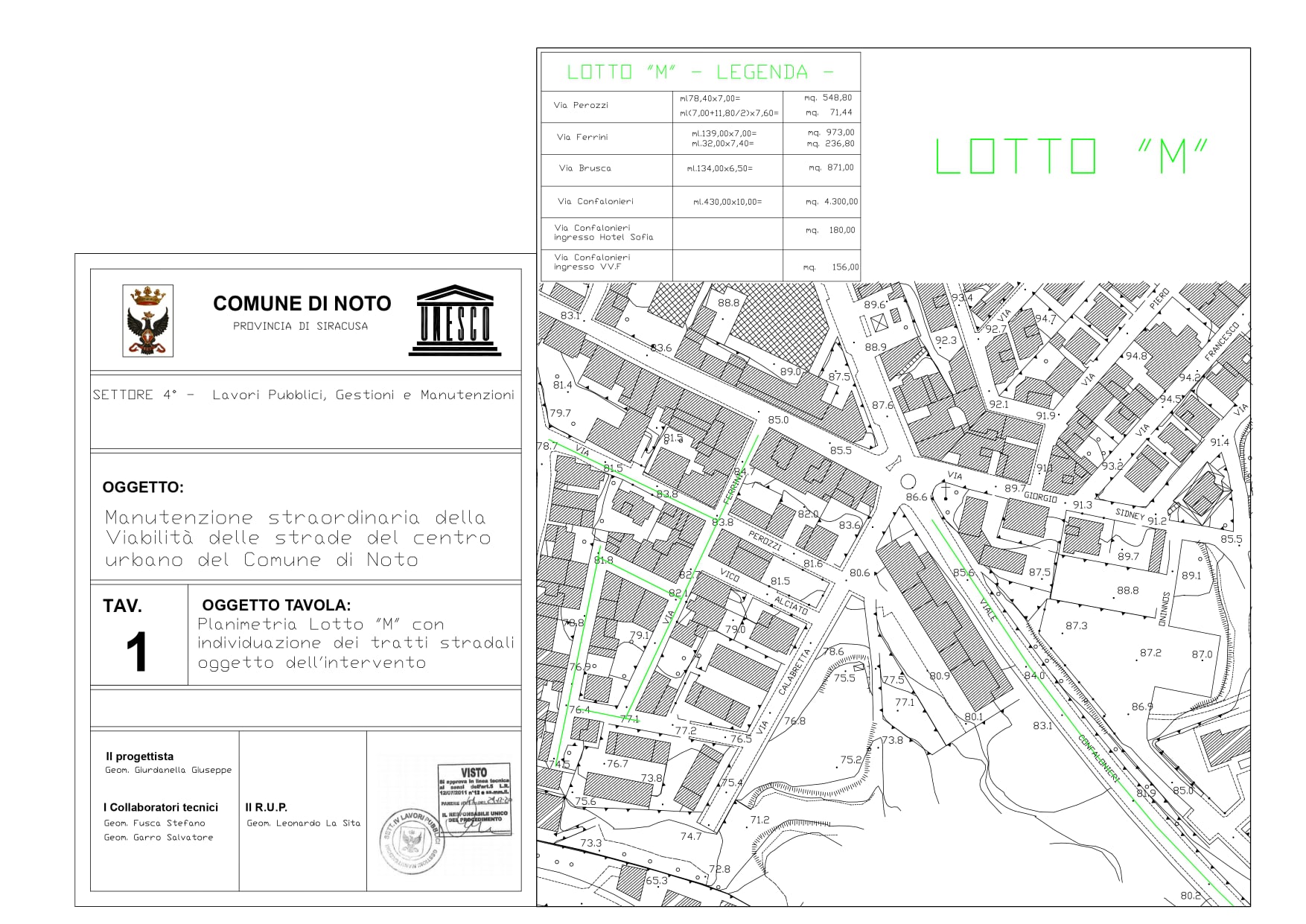 Al via la ripavimentazione di altre strade cittadine. Prevista anche la sistemazione di piazza Taranto (Macchina del Ghiaccio)