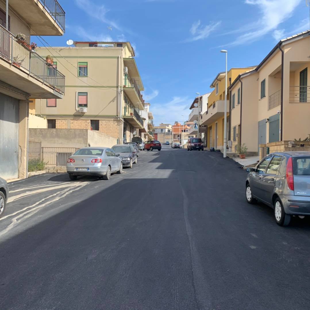 Via Rizza, completato l’intervento di riqualificazione urbana