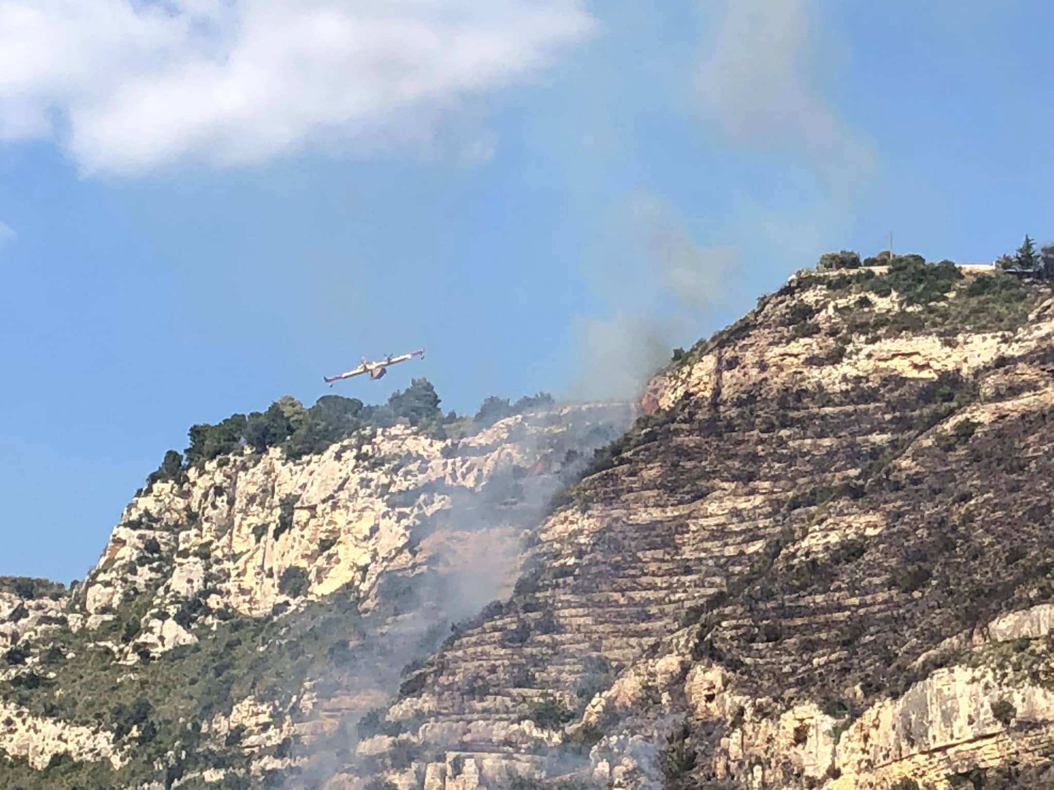 Incendio a Cava Tortorone, denunciata una persona