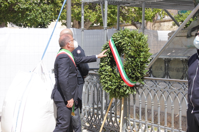 (VIDEO) Festa della Liberazione, il sindaco Bonfanti: "Si affermino i valori di appartenenza alla nostra comunità"